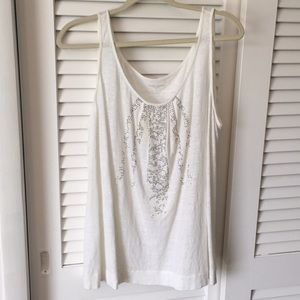 Eileen Fisher tank top linen XL